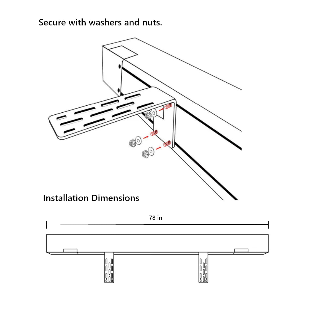OPENROAD 90-Degree Quick-open Awning