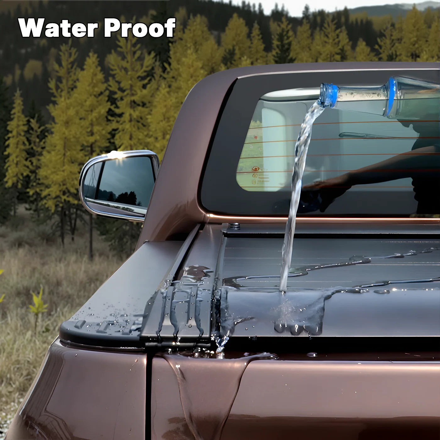 OPENROAD Aluminum Retractable Tonneau Cover