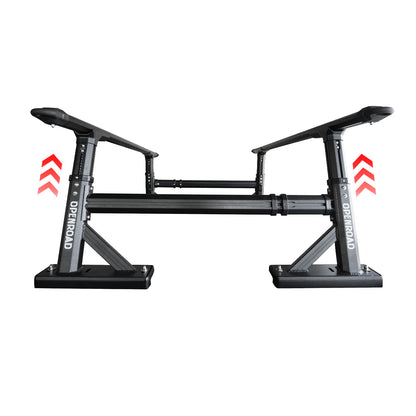 OPENROAD Universal Fit Adjustable Bed Rack for Trucks