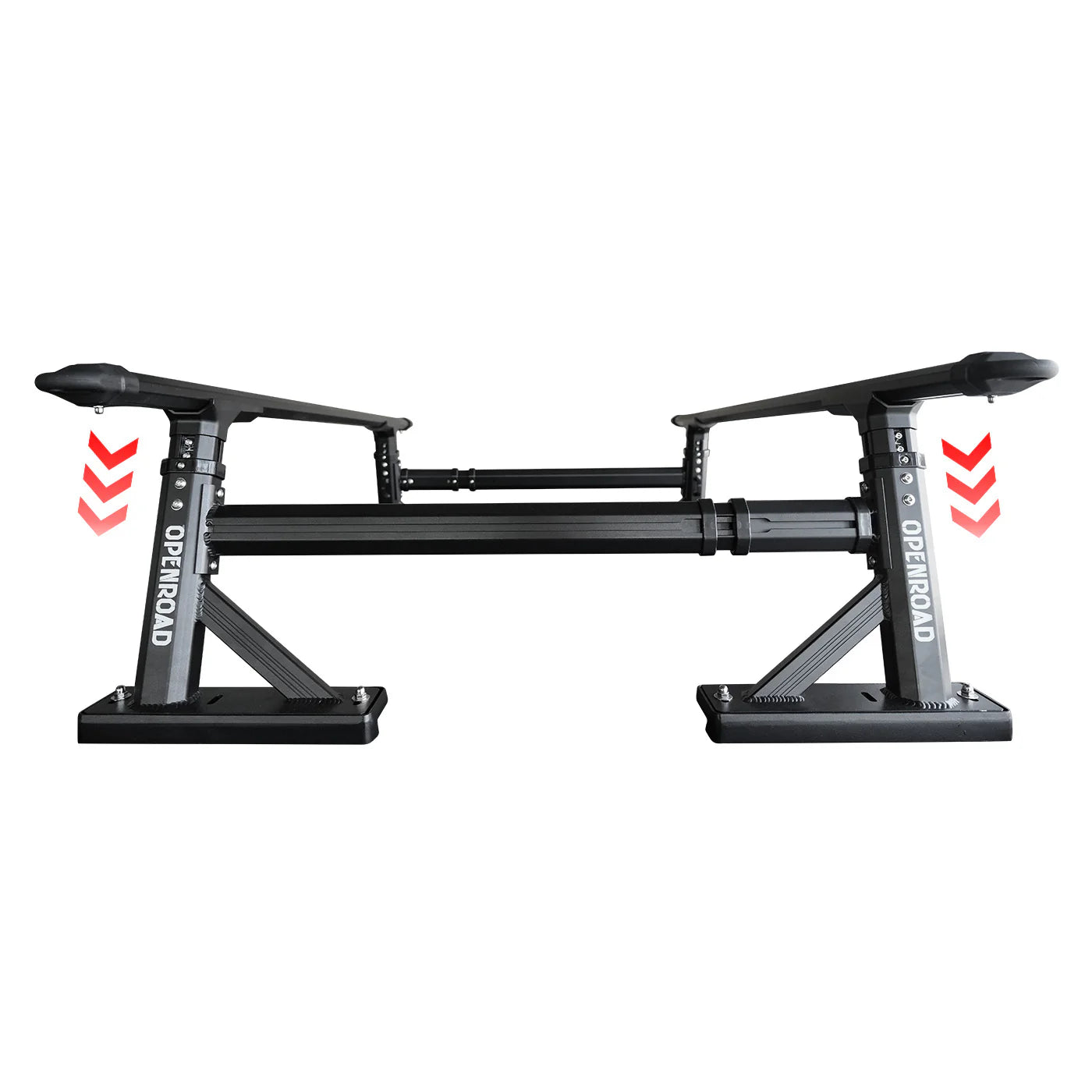 OPENROAD Universal Fit Adjustable Bed Rack for Trucks