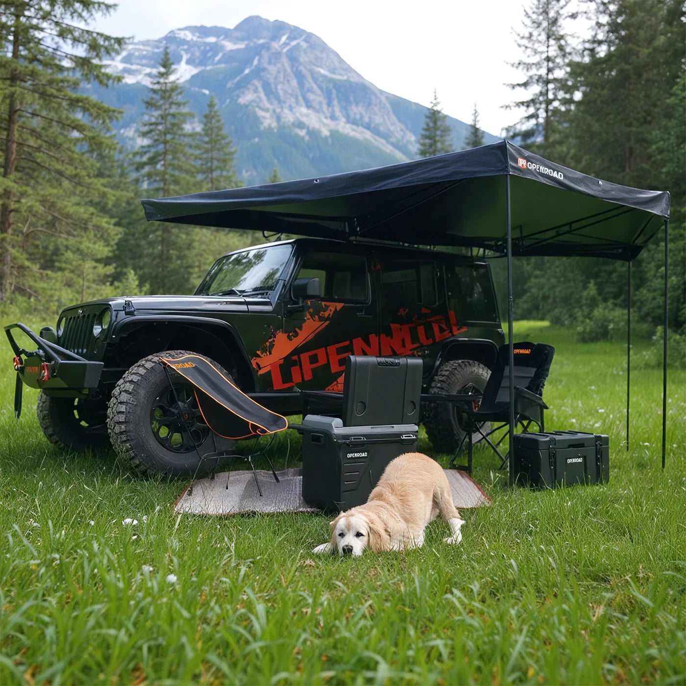 OPENROAD 180 Free Standing Awning