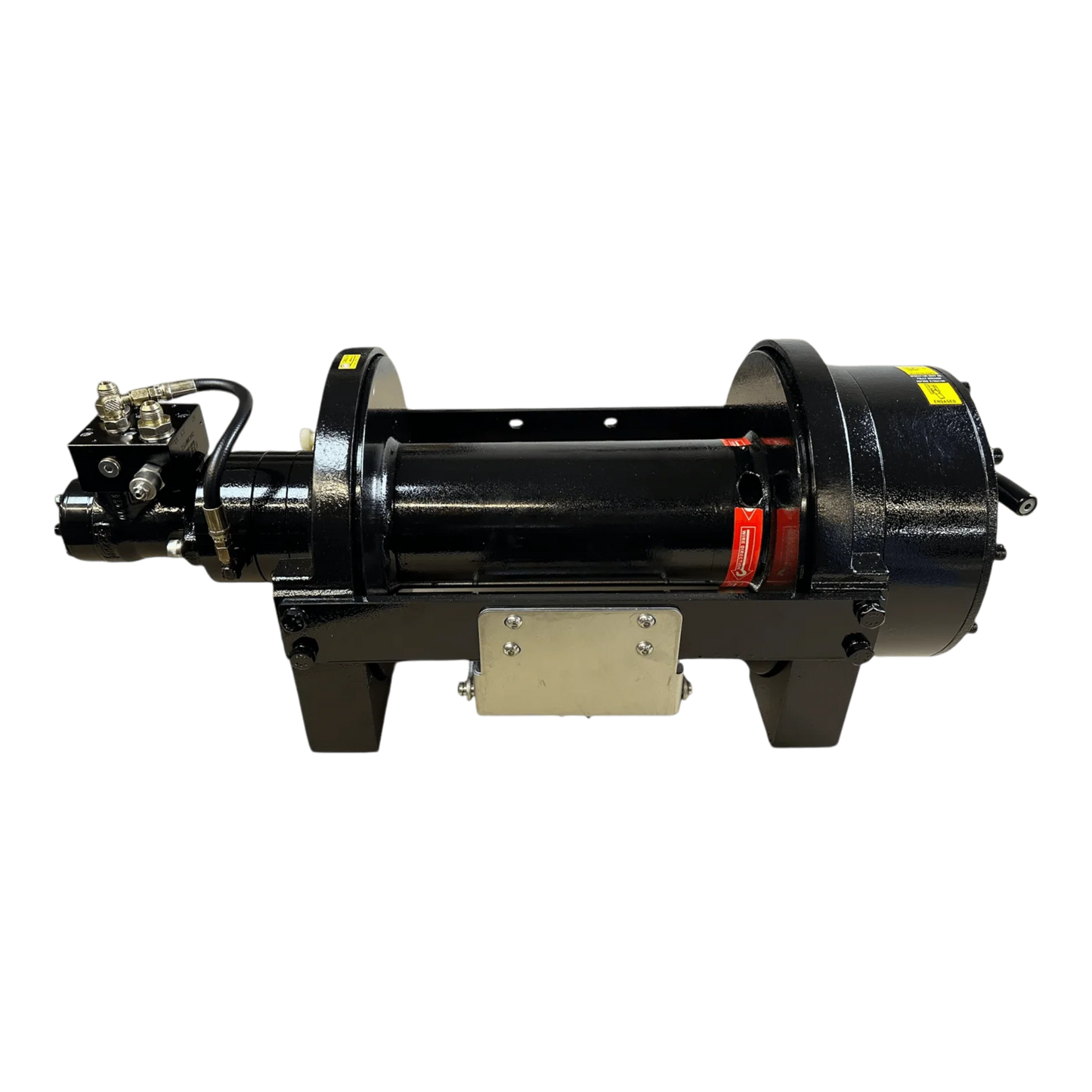 PIERCE 20,000 lb Hydraulic Recovery Winch | Long Drum | Manual Clutch. Pre-Order