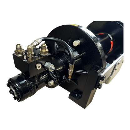 PIERCE 20,000 lb Hydraulic Recovery Winch | Long Drum | Manual Clutch. Pre-Order