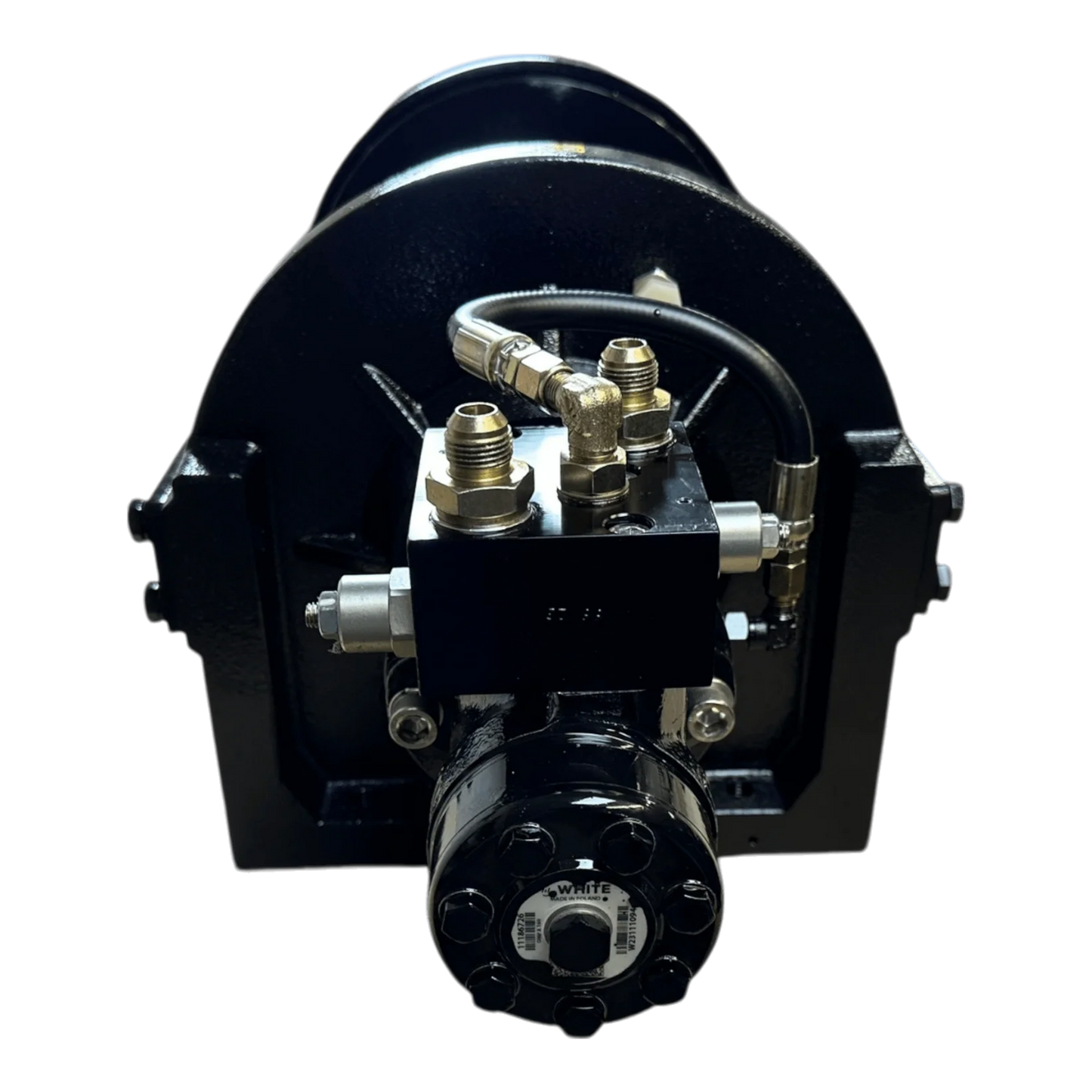 PIERCE 20,000 lb Hydraulic Recovery Winch | Long Drum | Manual Clutch. Pre-Order