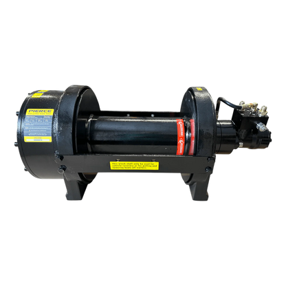 PIERCE 30,000 lb Hydraulic Recovery Winch | Long Drum | Manual Clutch - Pre Order