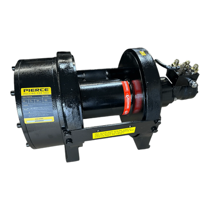 PIERCE 30,000 lb Hydraulic Recovery Winch | Narrow Drum | Air Clutch