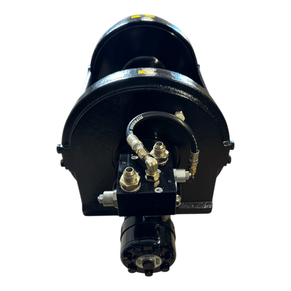 PIERCE 30,000 lb Hydraulic Recovery Winch | Narrow Drum | Manual Clutch