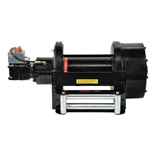 PIERCE 50,000 lb Hydraulic Recovery Winch | Long Drum | Air Clutch - Pre Order