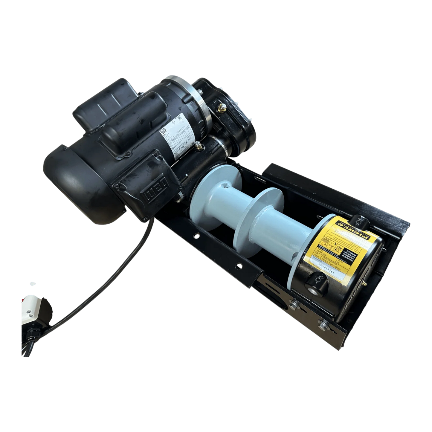 PIERCE 110V Electric Winch – 7,500 lb, 11" Split Drum. Pre-Order.