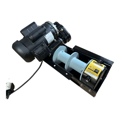 PIERCE 110V Electric Winch – 7,500 lb, 11" Split Drum. Pre-Order.