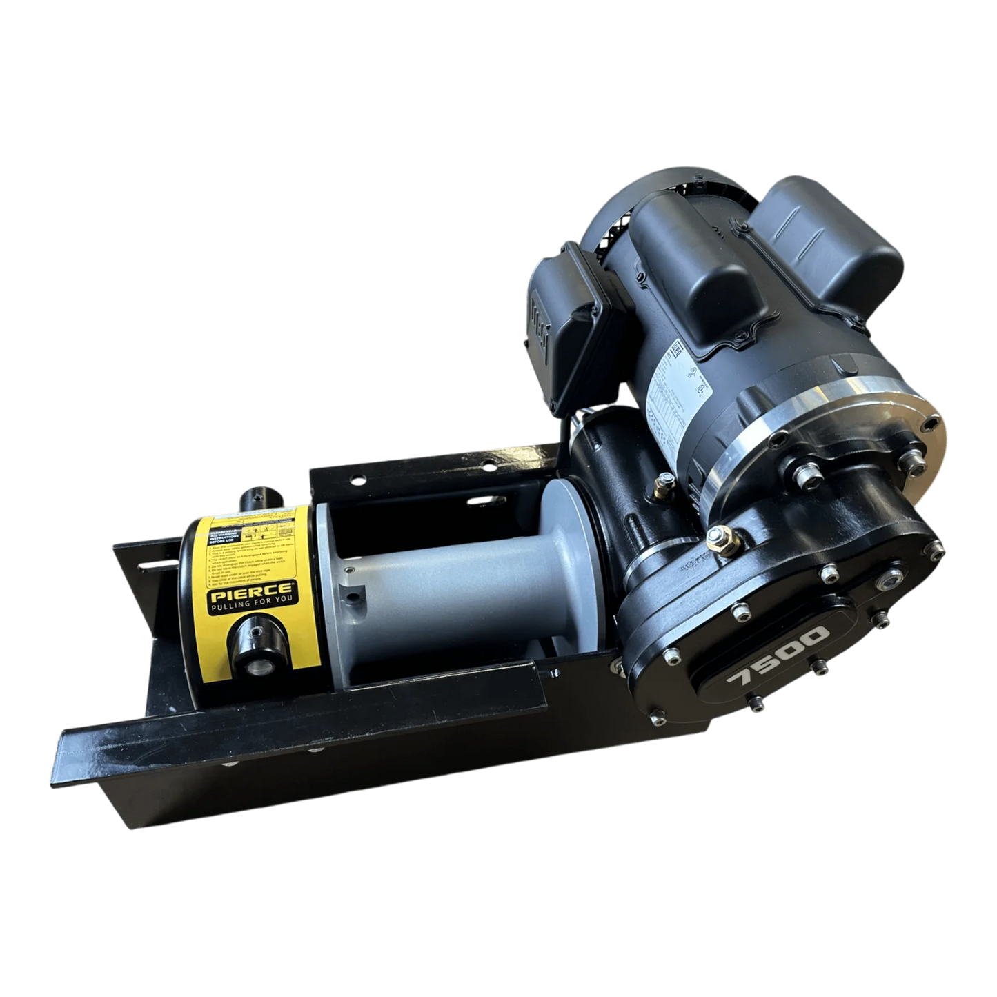 PIERCE 110V Electric Winch – 7,500 lb, 8" Drum - Pre Order.