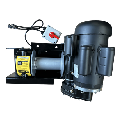 PIERCE 110V Electric Winch – 7,500 lb, 8" Drum - Pre Order.
