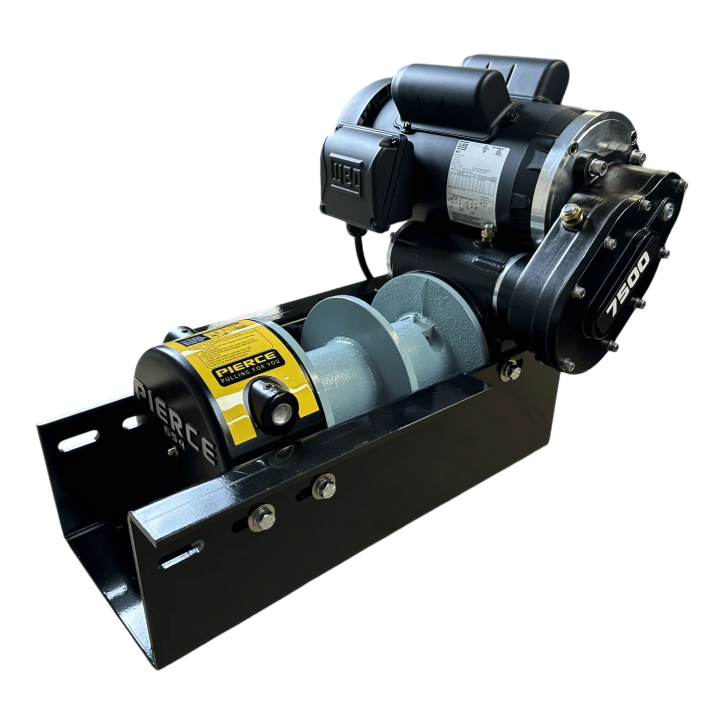 PIERCE 110V Electric Winch – 7,500 lb, 8" Split Drum - Pre-Order.