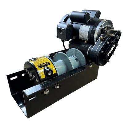PIERCE 110V Electric Winch – 7,500 lb, 8" Split Drum - Pre-Order.