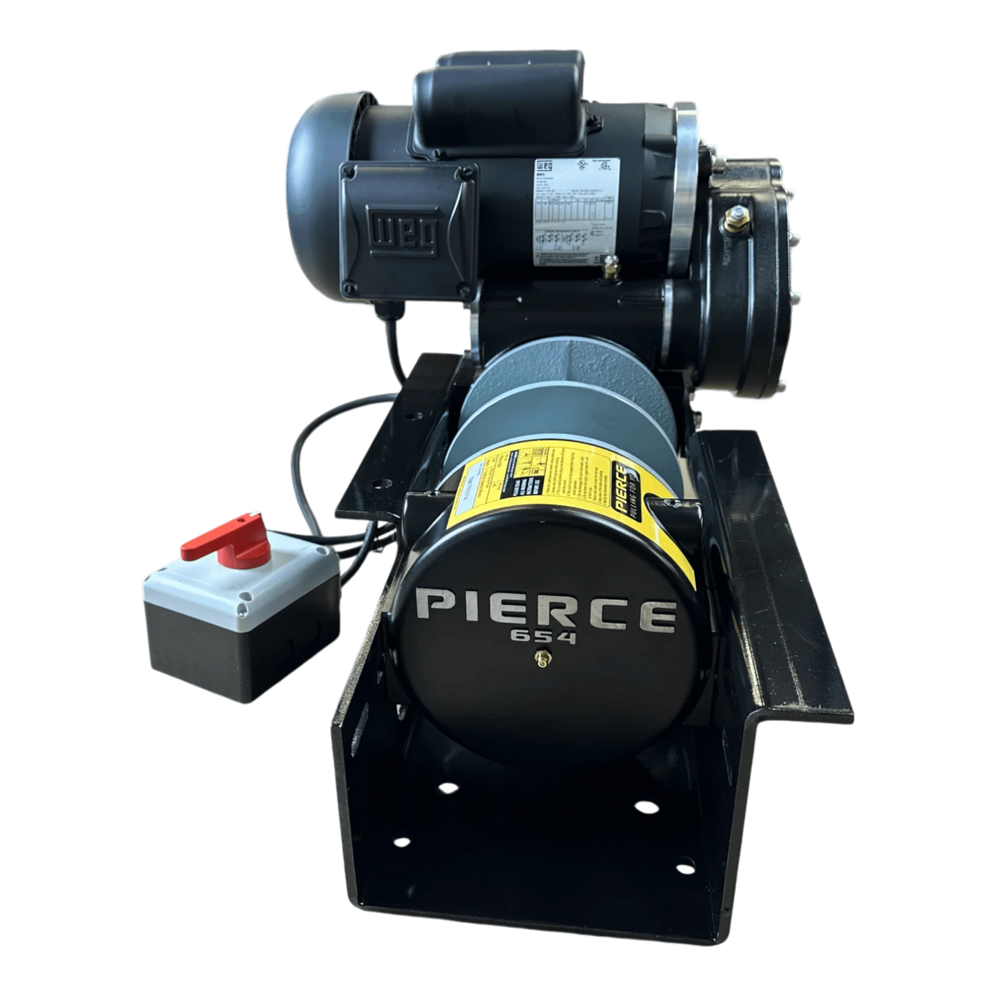 PIERCE 110V Electric Winch – 7,500 lb, 8" Split Drum - Pre-Order.