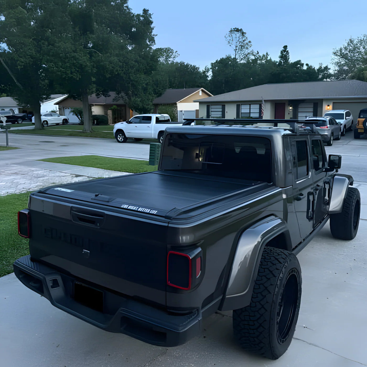 OPENROAD Aluminum Retractable Tonneau Cover