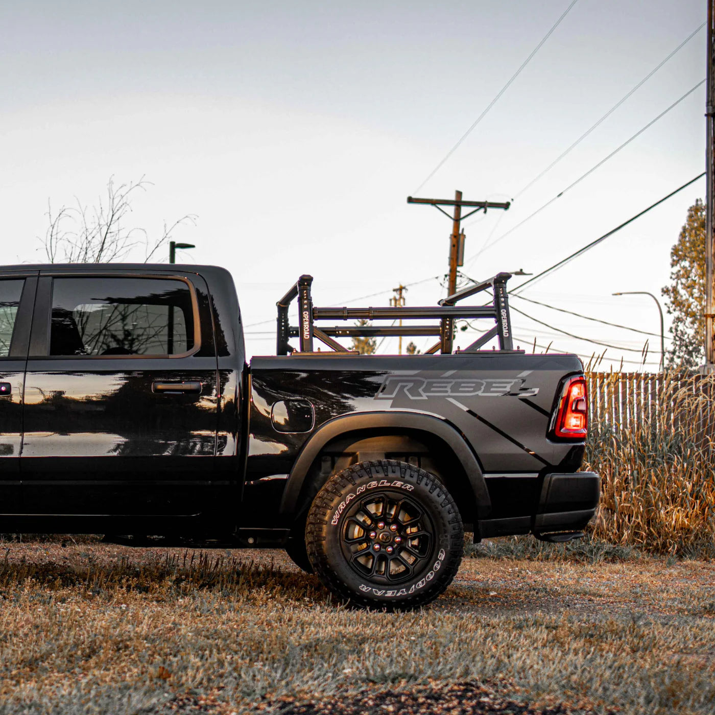 OPENROAD Universal Fit Adjustable Bed Rack for Trucks
