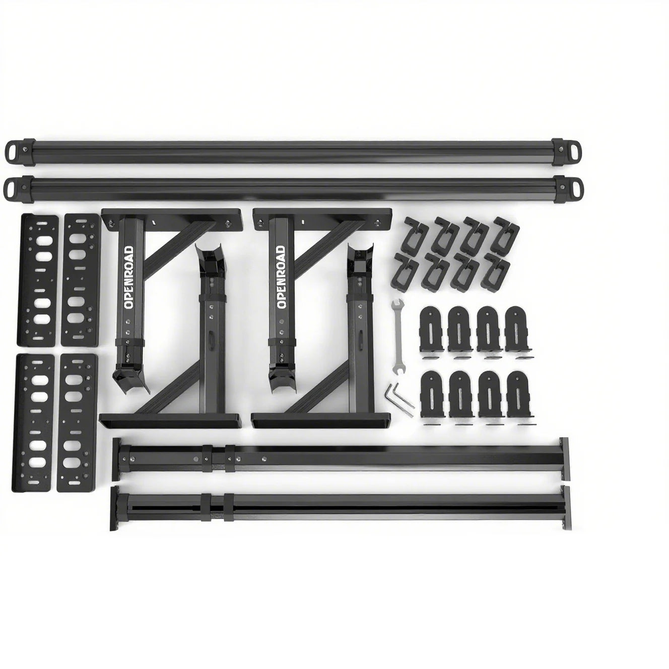 OPENROAD Universal Fit Adjustable Bed Rack for Trucks