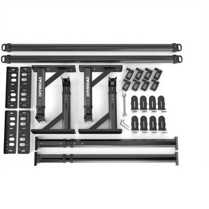 OPENROAD Universal Fit Adjustable Bed Rack for Trucks