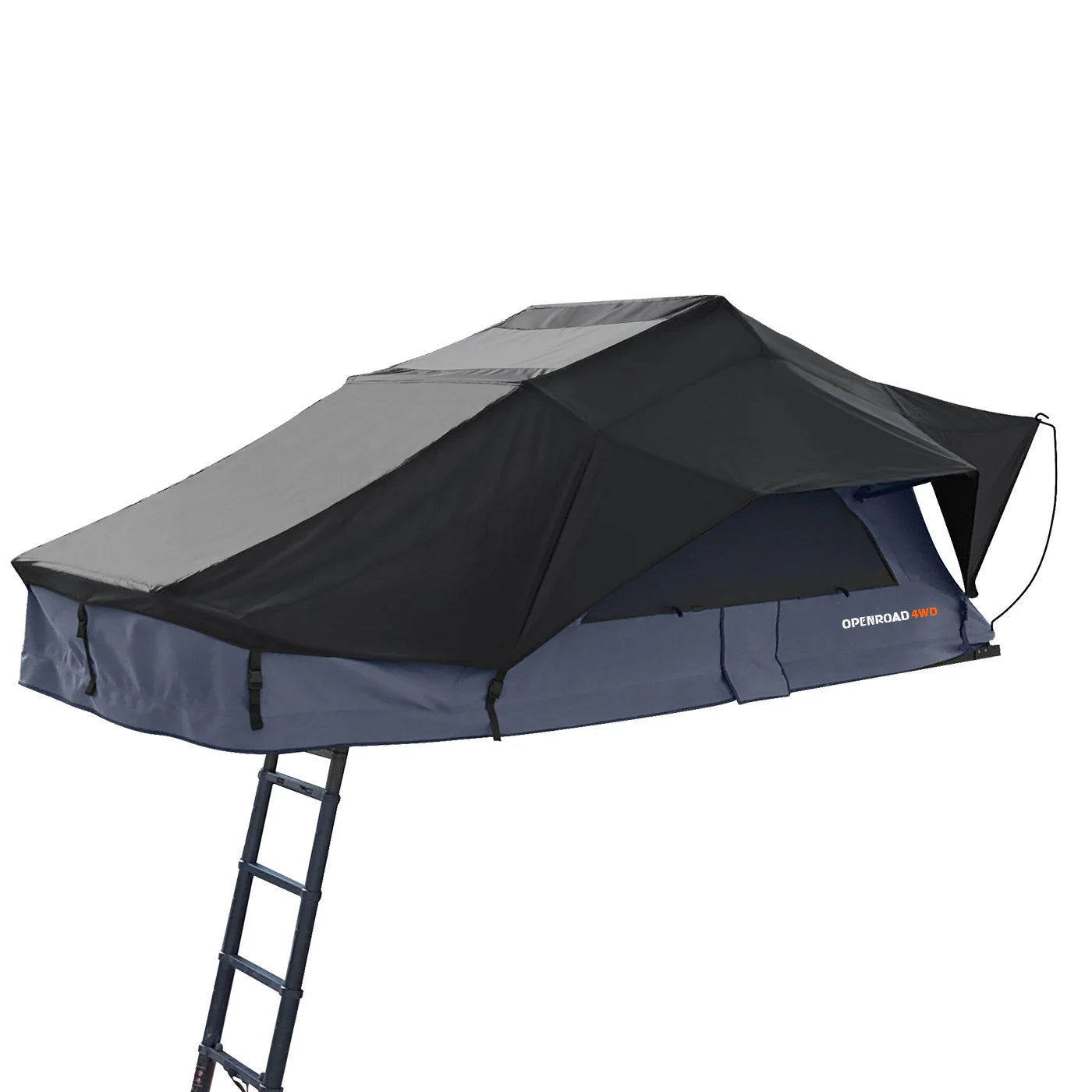 OPENROAD Family Quick-Open Soft Roof Top Tent (4-Person)